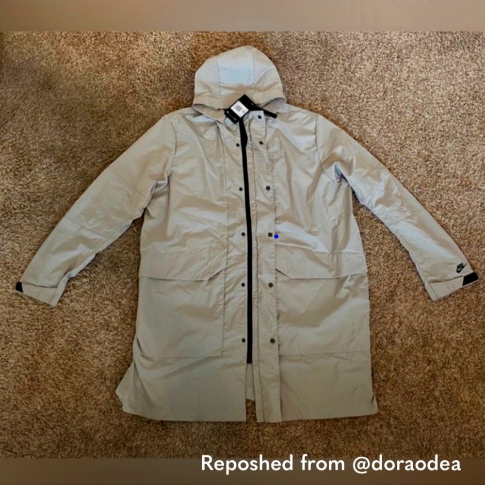 NWT Nike Mens Sportswear Premium Unlined Parka Jacket- Size : 2XL Men